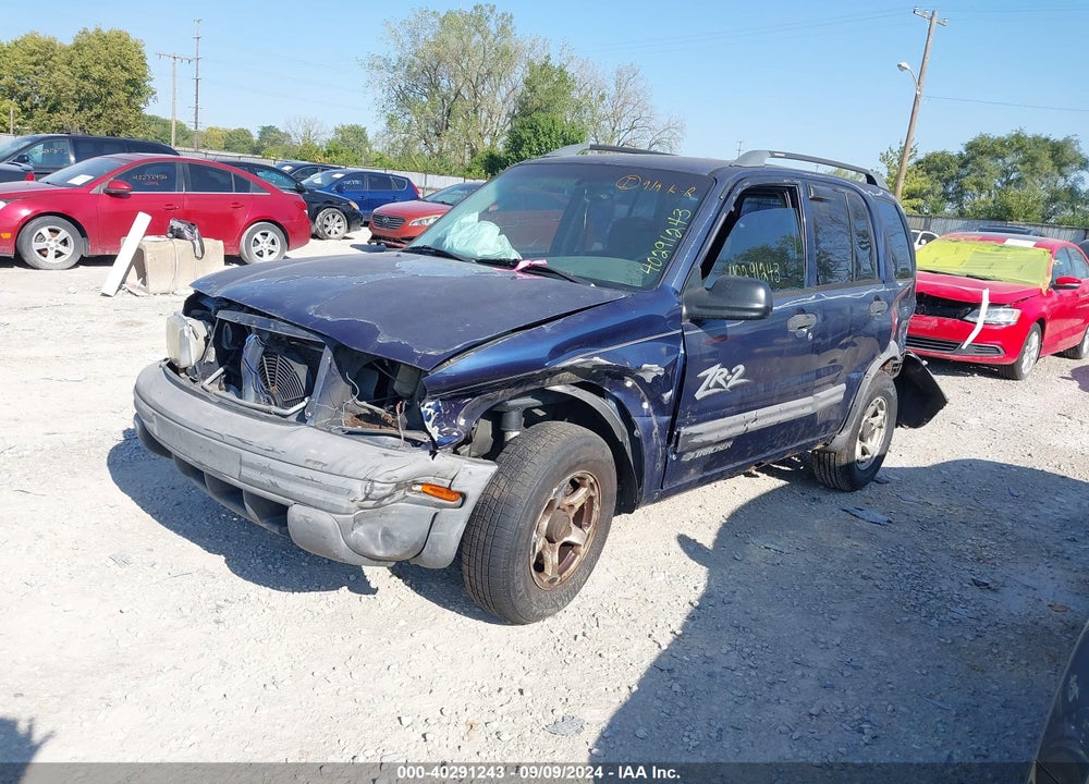 2001 CHEVROLET TRACKER HARD TOP ZR2 VIN: 2CNBJ734916932845