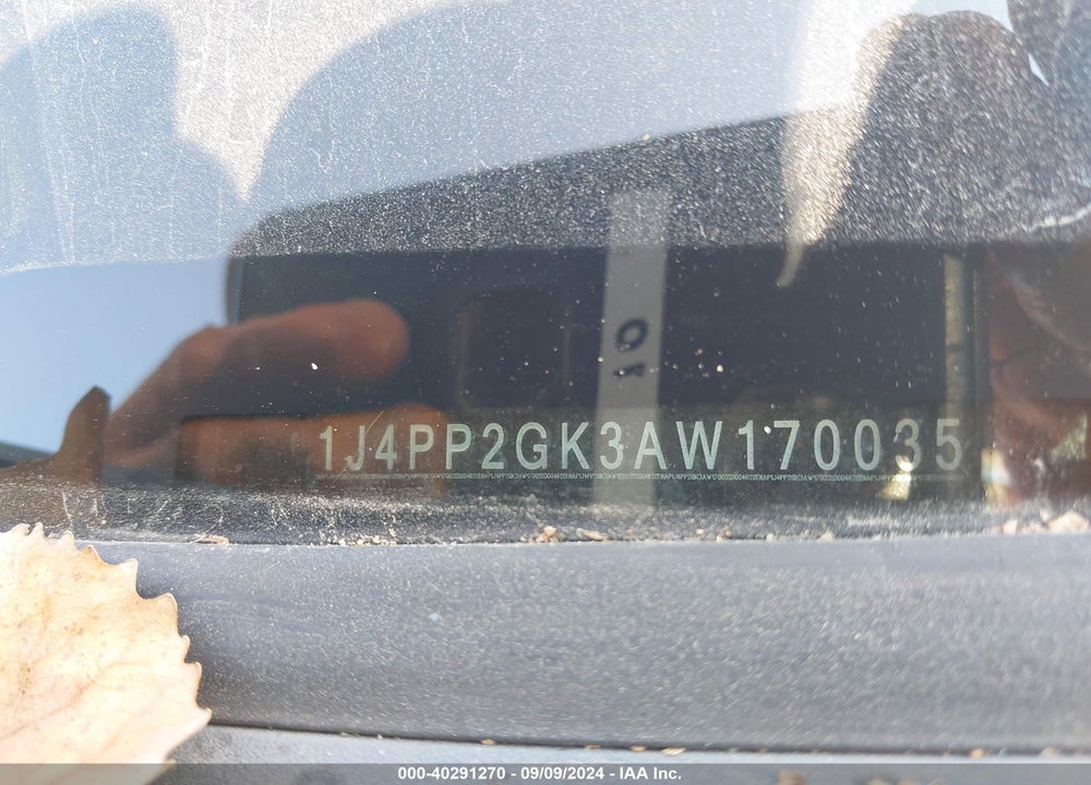 2010 JEEP LIBERTY SPORT VIN: 1J4PP2GK3AW170035