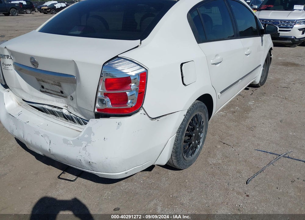 2010 NISSAN SENTRA VIN: 3N1AB6AP0AL648846
