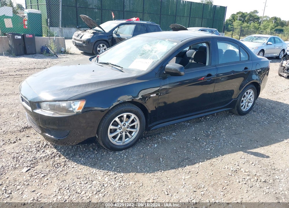 2010 MITSUBISHI LANCER ES VIN: JA32U2FUXAU000731