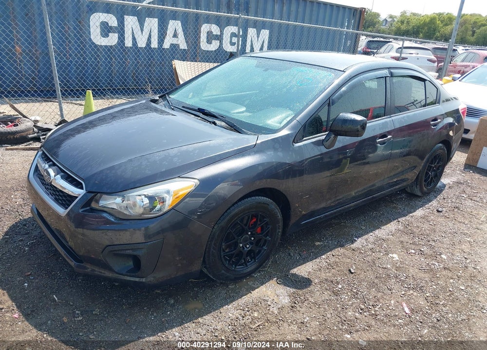 2012 SUBARU IMPREZA 2.0I VIN: JF1GJAA68CH019928