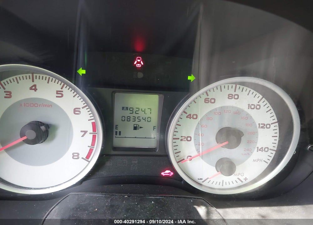 2012 SUBARU IMPREZA 2.0I VIN: JF1GJAA68CH019928