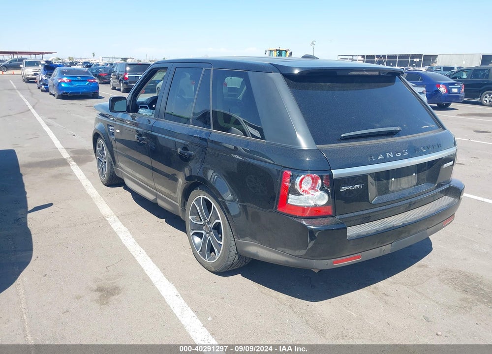 2012 LAND ROVER RANGE ROVER SPORT HSE VIN: SALSK2D46CA742888