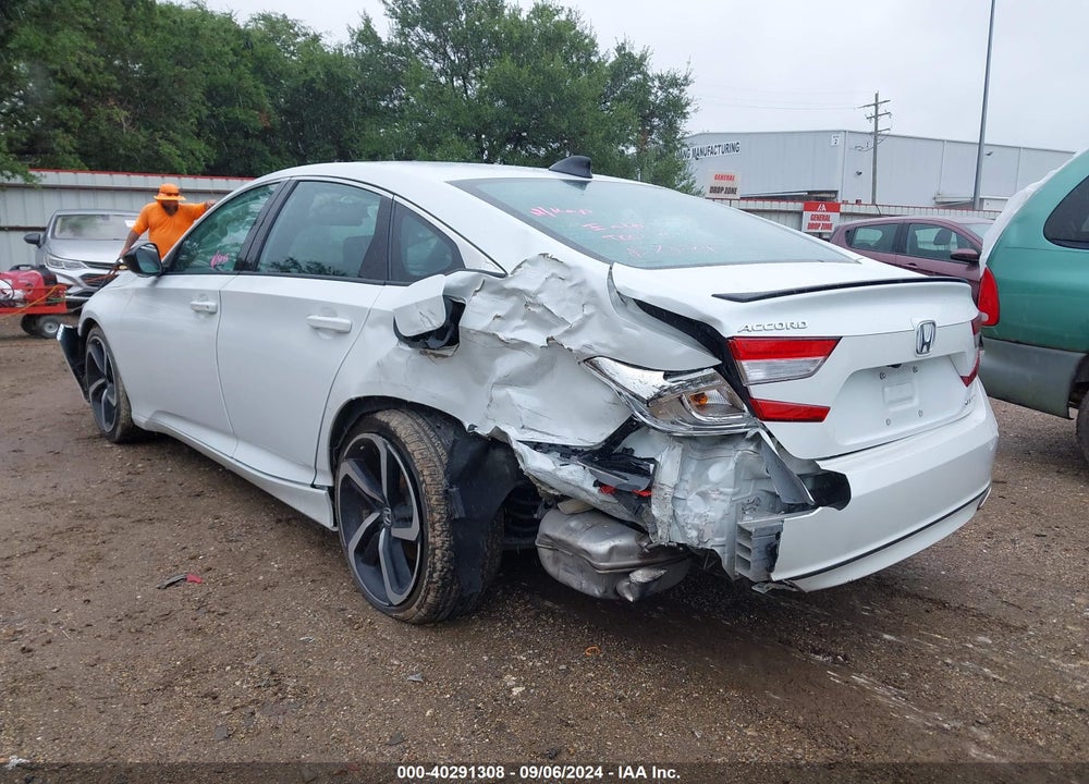 2022 HONDA ACCORD VIN: 1HGCV1F30NA096673