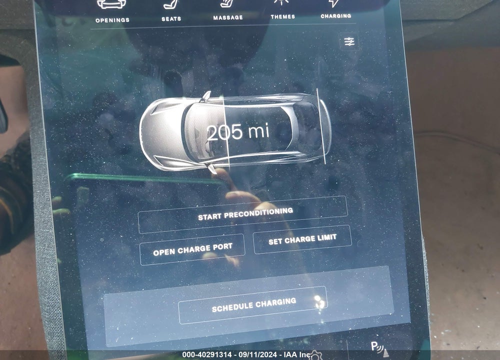 2022 LUCID AIR GRAND TOURING VIN: 50EA1GBA3NA004167