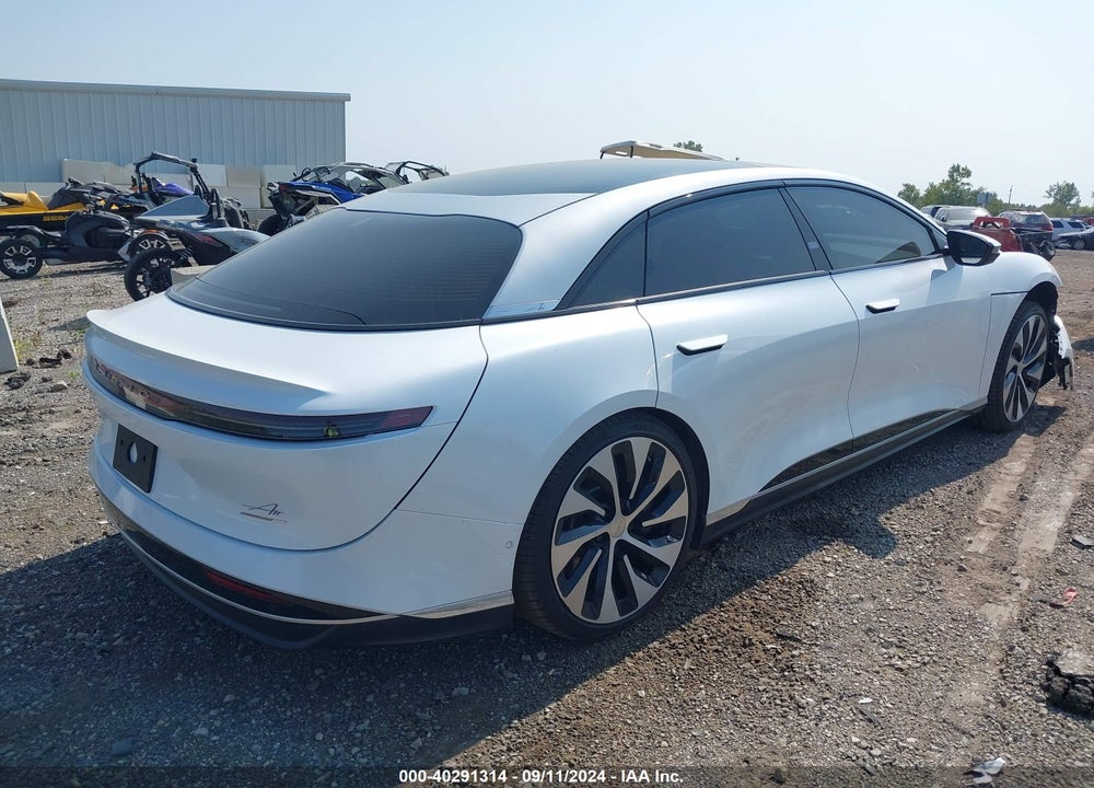 2022 LUCID AIR GRAND TOURING VIN: 50EA1GBA3NA004167