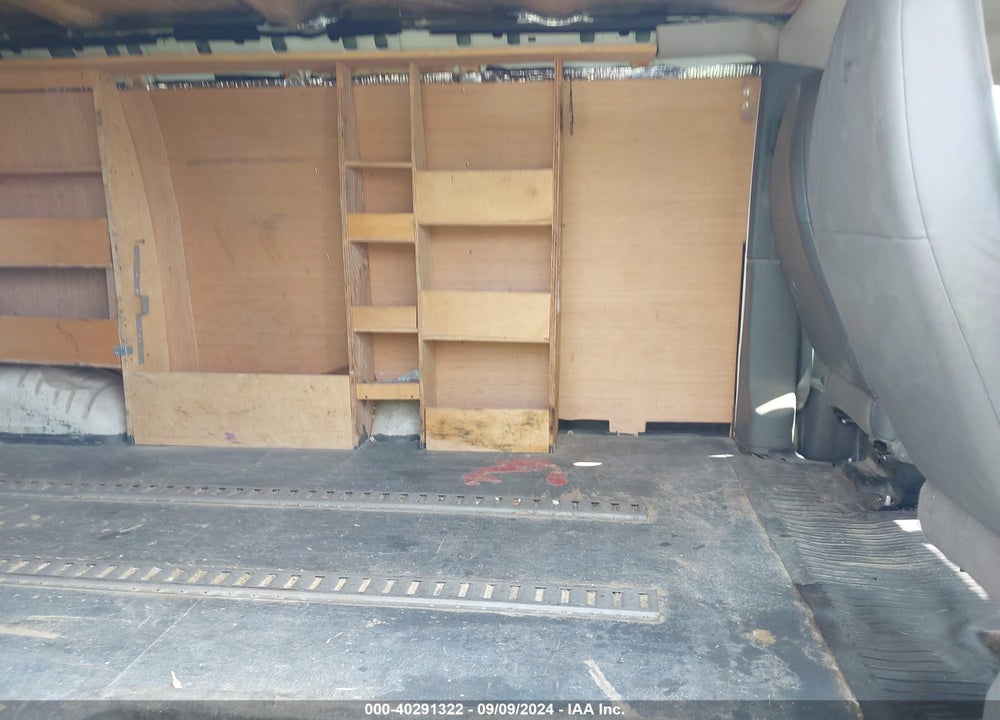 2013 CHEVROLET EXPRESS 2500 WORK VAN VIN: 1GCWGGCAXD1111979