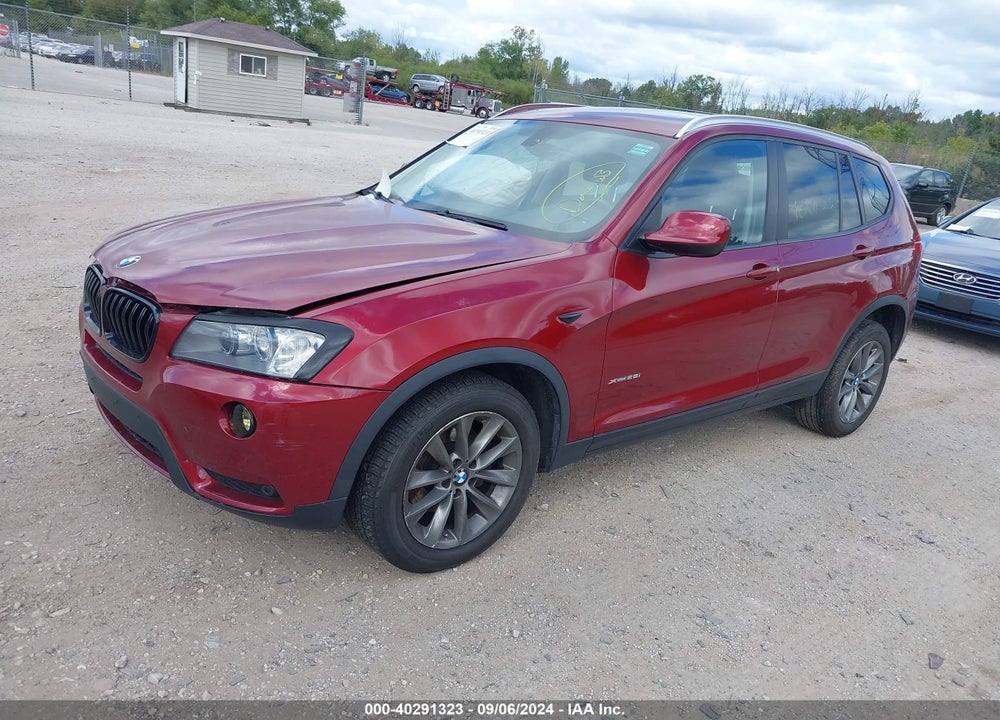2013 BMW X3 XDRIVE28I VIN: 5UXWX9C58D0A22529