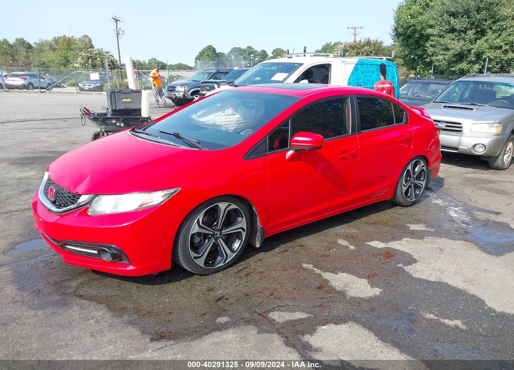 2014 HONDA CIVIC SI VIN: 2HGFB6E52EH700294