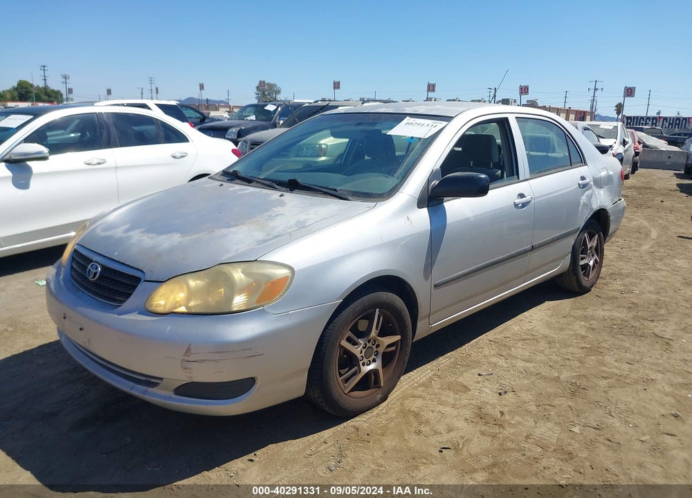 2007 TOYOTA COROLLA CE VIN: JTDBR32E070107455