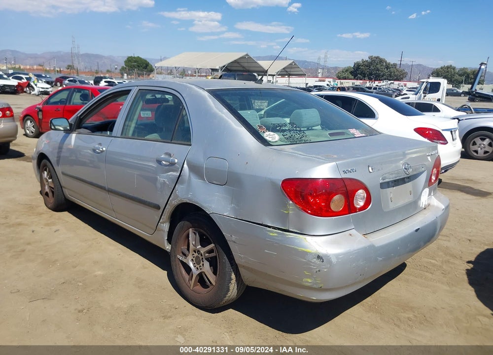 2007 TOYOTA COROLLA CE VIN: JTDBR32E070107455