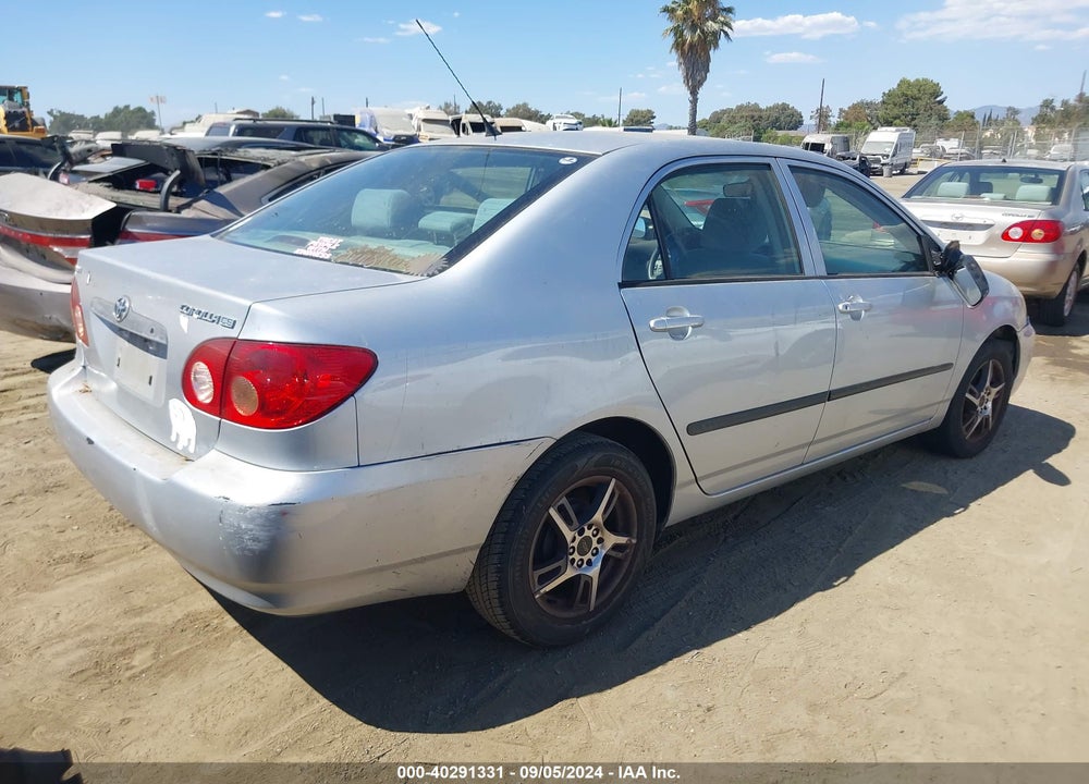 2007 TOYOTA COROLLA CE VIN: JTDBR32E070107455