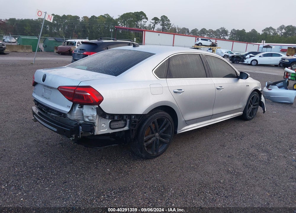 2017 VOLKSWAGEN PASSAT 1.8T R-LINE VIN: 1VWDT7A36HC053240