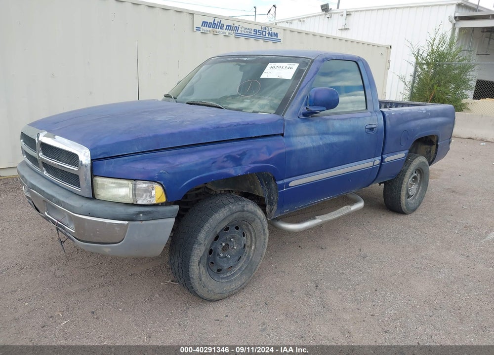 1999 DODGE RAM 1500 ST VIN: 1B7HF16Z2XS106994