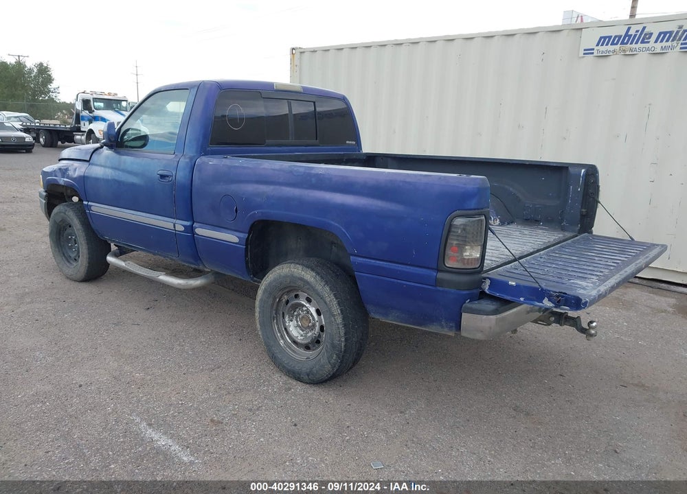 1999 DODGE RAM 1500 ST VIN: 1B7HF16Z2XS106994