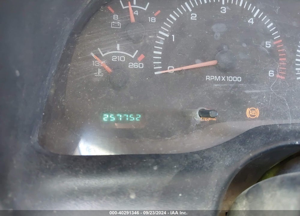 1999 DODGE RAM 1500 ST VIN: 1B7HF16Z2XS106994