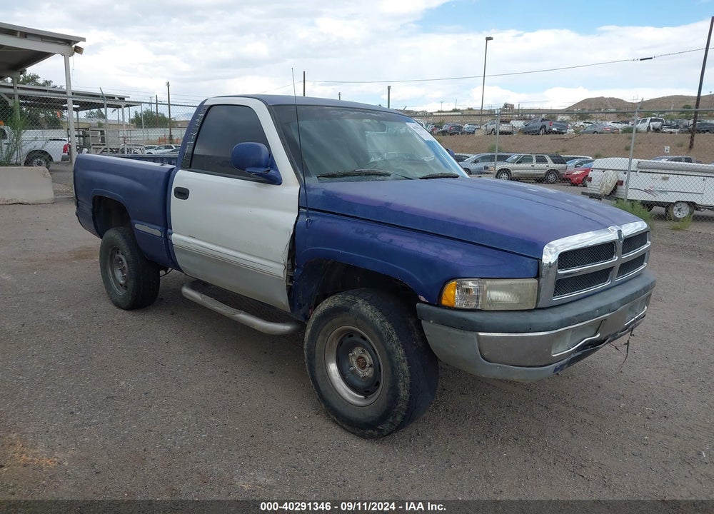 1999 DODGE RAM 1500 ST VIN: 1B7HF16Z2XS106994