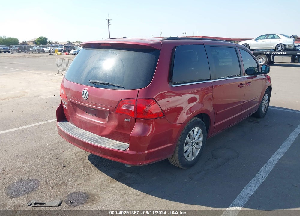 2012 VOLKSWAGEN ROUTAN SE VIN: 2C4RVABG9CR391135