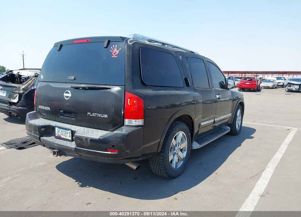 2010 NISSAN ARMADA PLATINUM VIN: 5N1AA0NF2AN610576