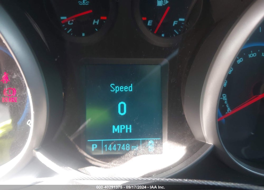 2012 CHEVROLET CRUZE LT VIN: 1G1PE5SC2C7308327