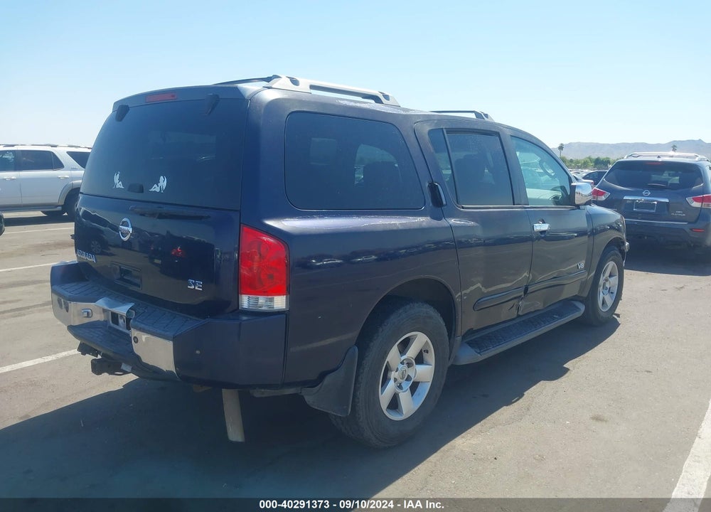 2006 NISSAN ARMADA SE VIN: 5N1AA08A86N717896