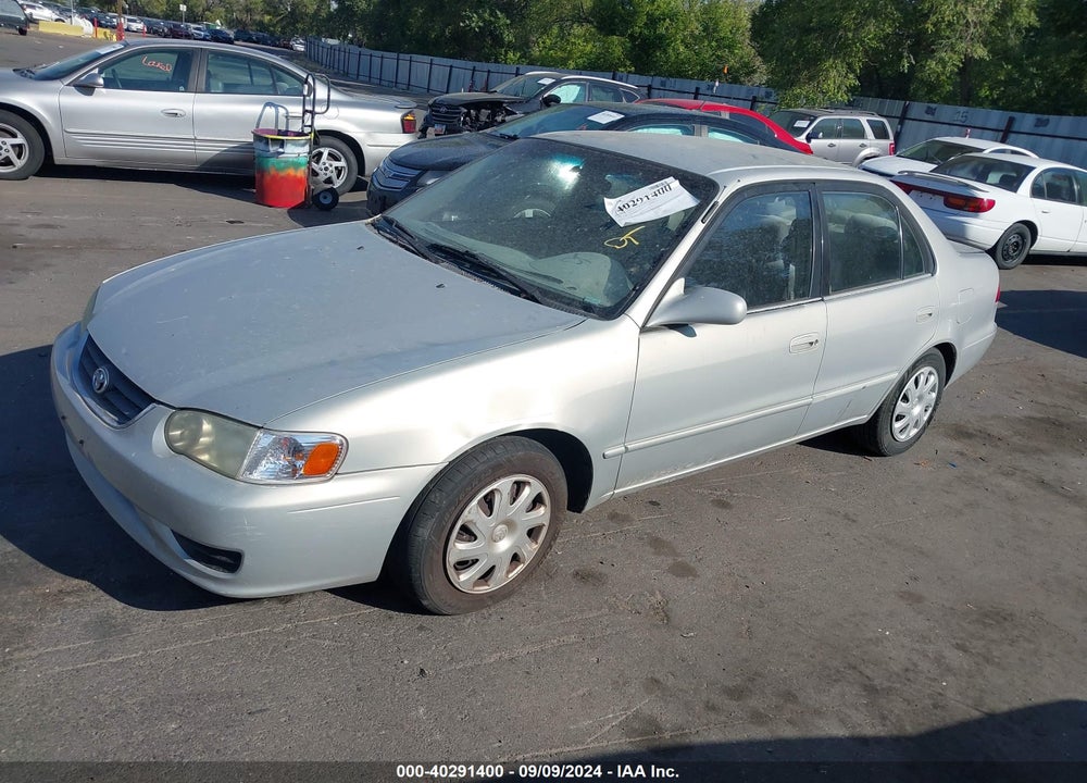 2001 TOYOTA COROLLA LE VIN: 2T1BR12E51C510834