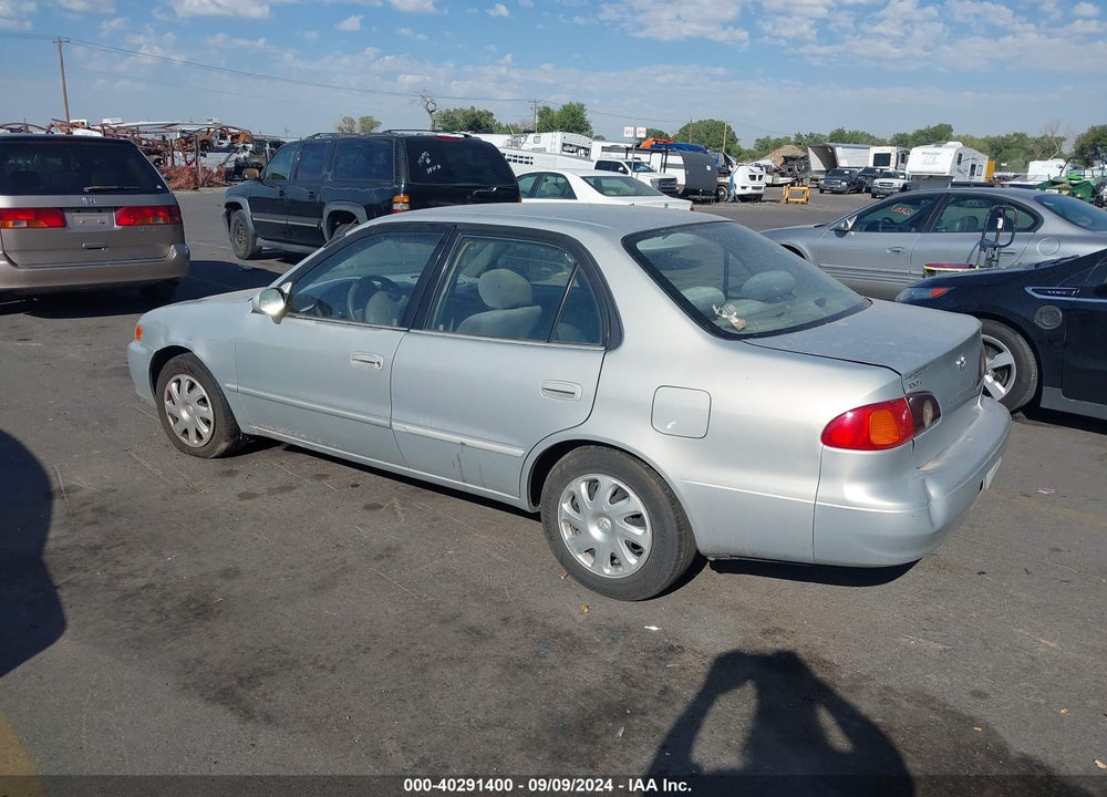 2001 TOYOTA COROLLA LE VIN: 2T1BR12E51C510834