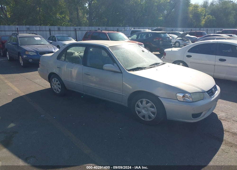 2001 TOYOTA COROLLA LE VIN: 2T1BR12E51C510834