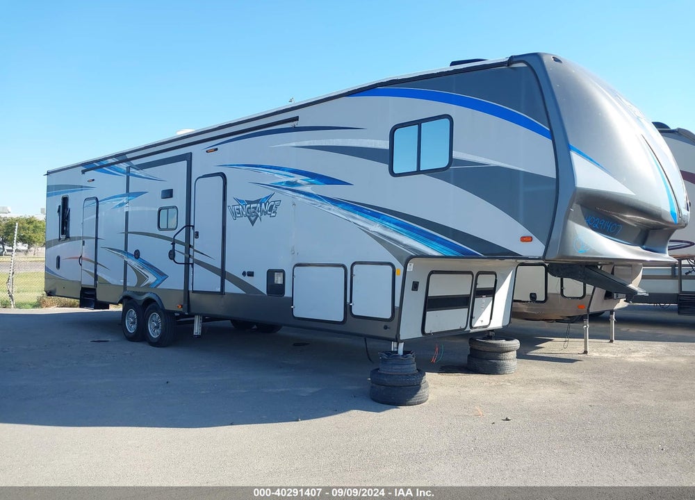 2018 FOREST RIVER VENGEANCE TOY HAULER VIN: 4X4FVGH22JR501988
