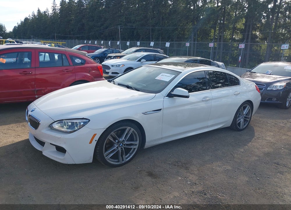 2013 BMW 650I GRAN COUPE XDRIVE VIN: WBA6B4C57DD097955
