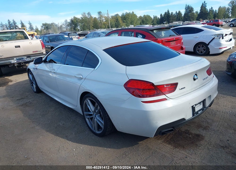 2013 BMW 650I GRAN COUPE XDRIVE VIN: WBA6B4C57DD097955