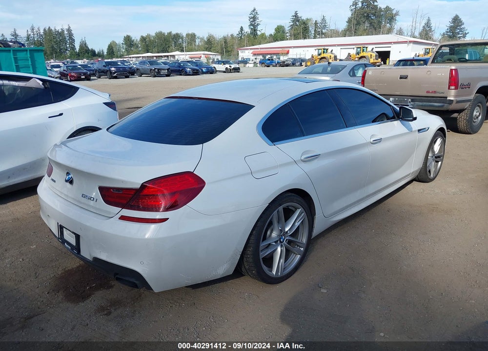 2013 BMW 650I GRAN COUPE XDRIVE VIN: WBA6B4C57DD097955