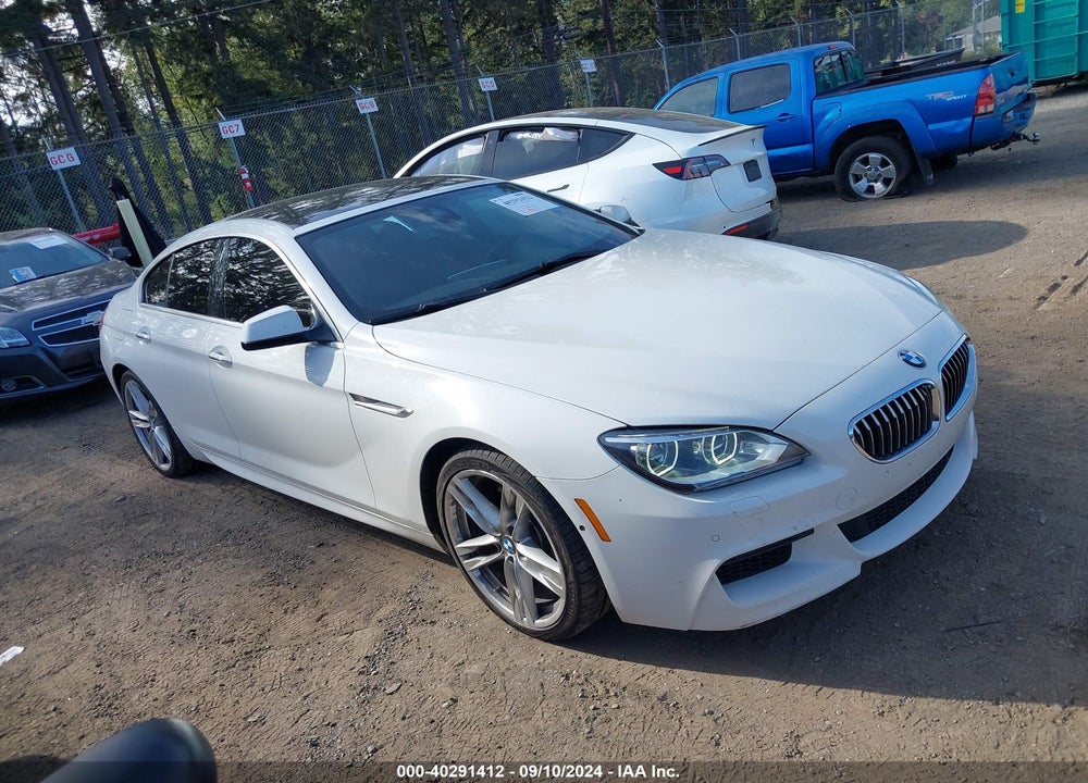 2013 BMW 650I GRAN COUPE XDRIVE VIN: WBA6B4C57DD097955