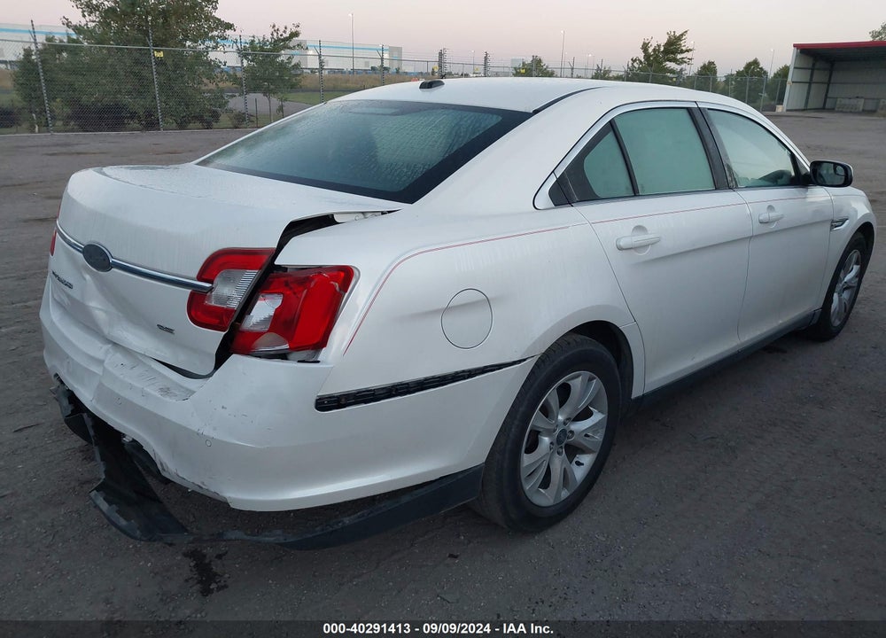 2012 FORD TAURUS SEL VIN: 1FAHP2EW6CG112729