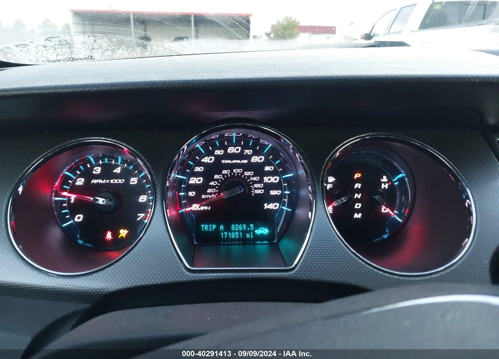 2012 FORD TAURUS SEL VIN: 1FAHP2EW6CG112729