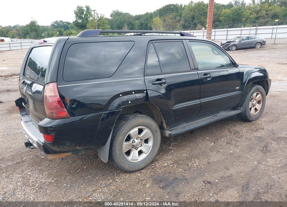 2004 TOYOTA 4RUNNER SR5 V8 VIN: JTEZT14R148004090