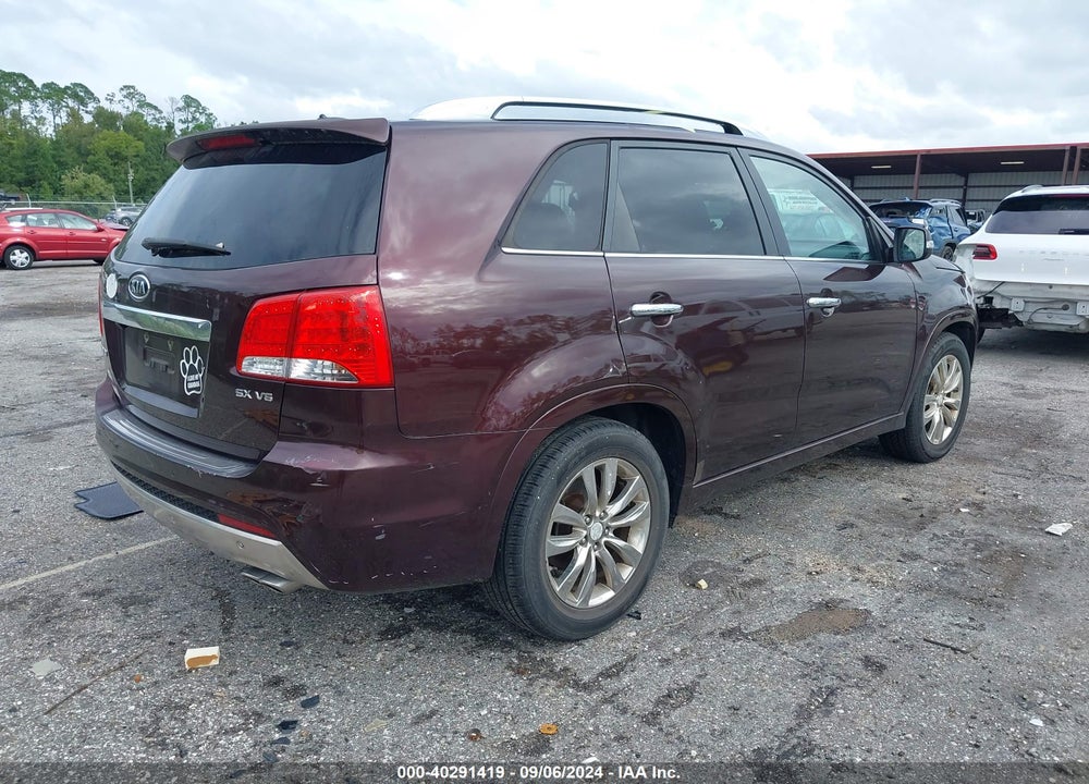 2013 KIA SORENTO SX VIN: 5XYKW4A25DG340985