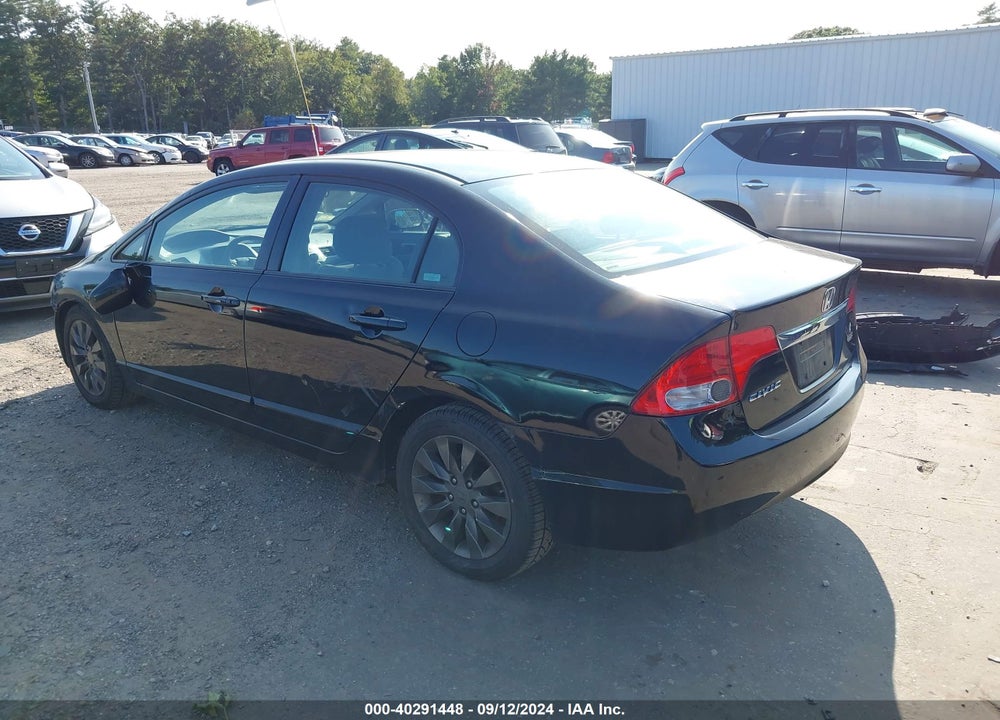 2009 HONDA CIVIC EX VIN: 2HGFA16839H542651