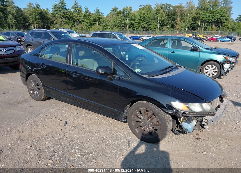 2009 HONDA CIVIC EX VIN: 2HGFA16839H542651