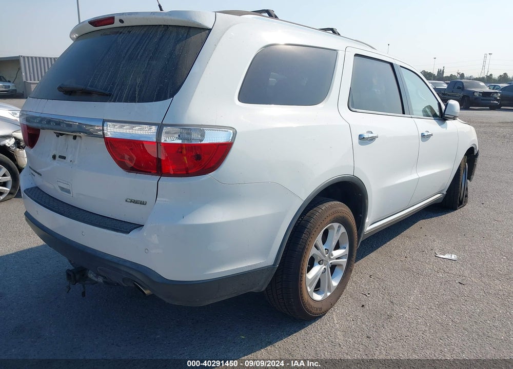 2013 DODGE DURANGO CREW VIN: 1C4RDJDG6DC559694