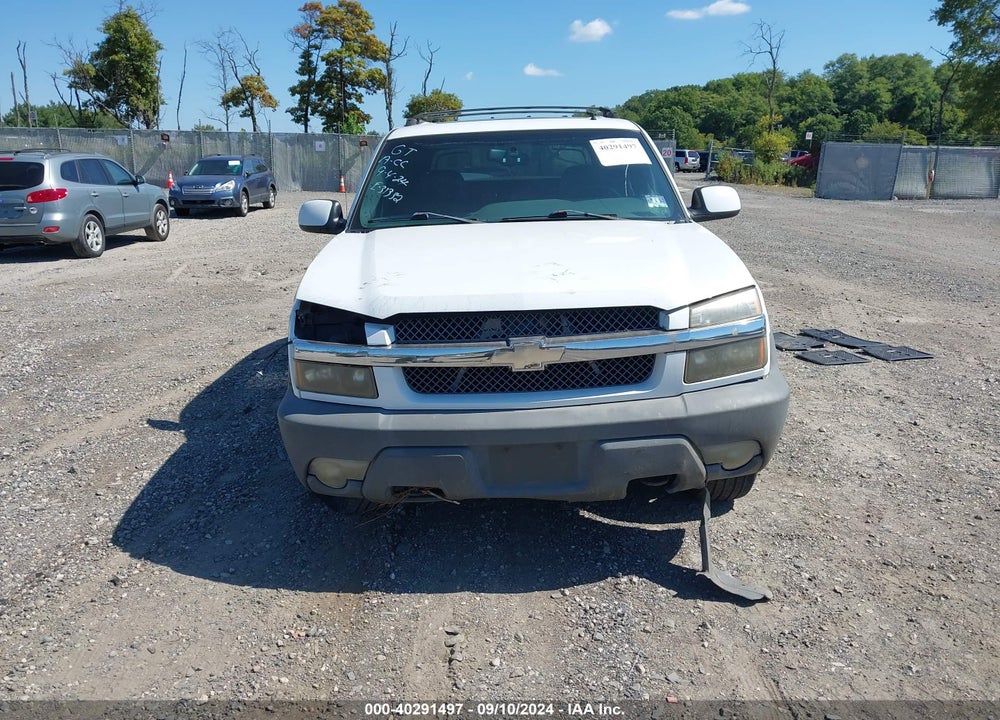 2002 CHEVROLET AVALANCHE 1500 VIN: 3GNEC13T52G158624