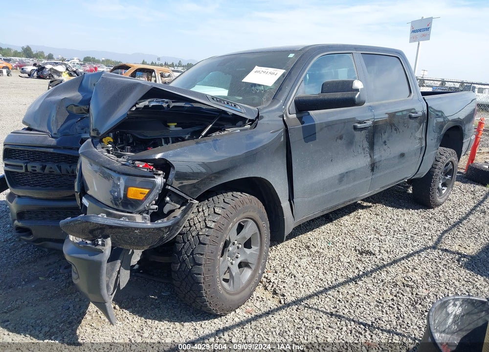 2023 RAM 1500 TRADESMAN 4X4 5'7 BOX VIN: 1C6SRFGT5PN684257