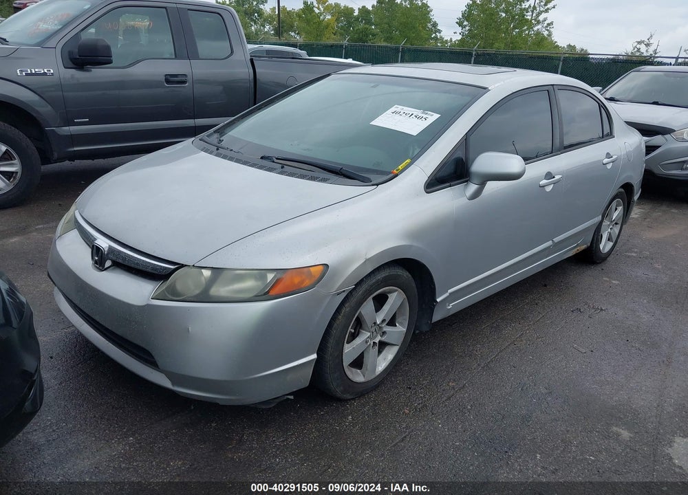 2007 HONDA CIVIC EX VIN: 1HGFA16847L003956
