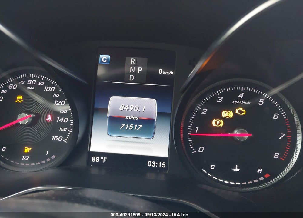 2019 MERCEDES-BENZ GLC 300 VIN: WDC0G4JB8KV184283