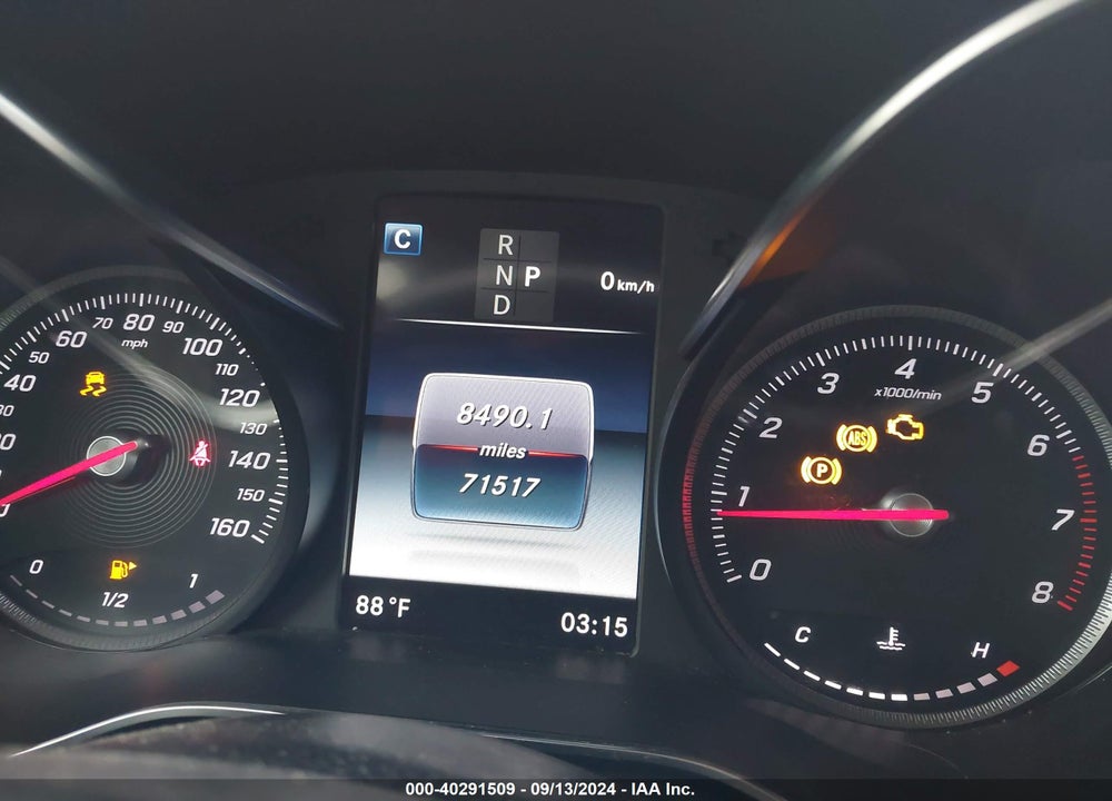 2019 MERCEDES-BENZ GLC 300 VIN: WDC0G4JB8KV184283