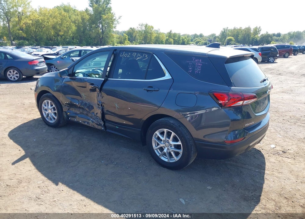 2022 CHEVROLET EQUINOX FWD LT VIN: 3GNAXKEV3NS229778