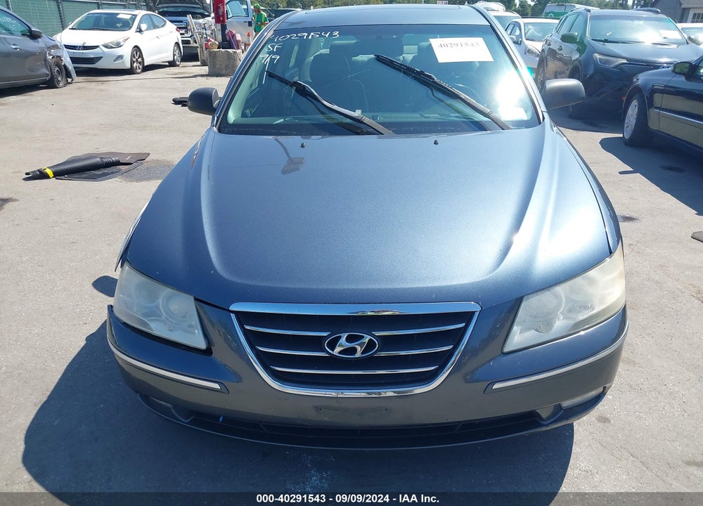 2009 HYUNDAI SONATA LIMITED VIN: 5NPEU46C19H514006