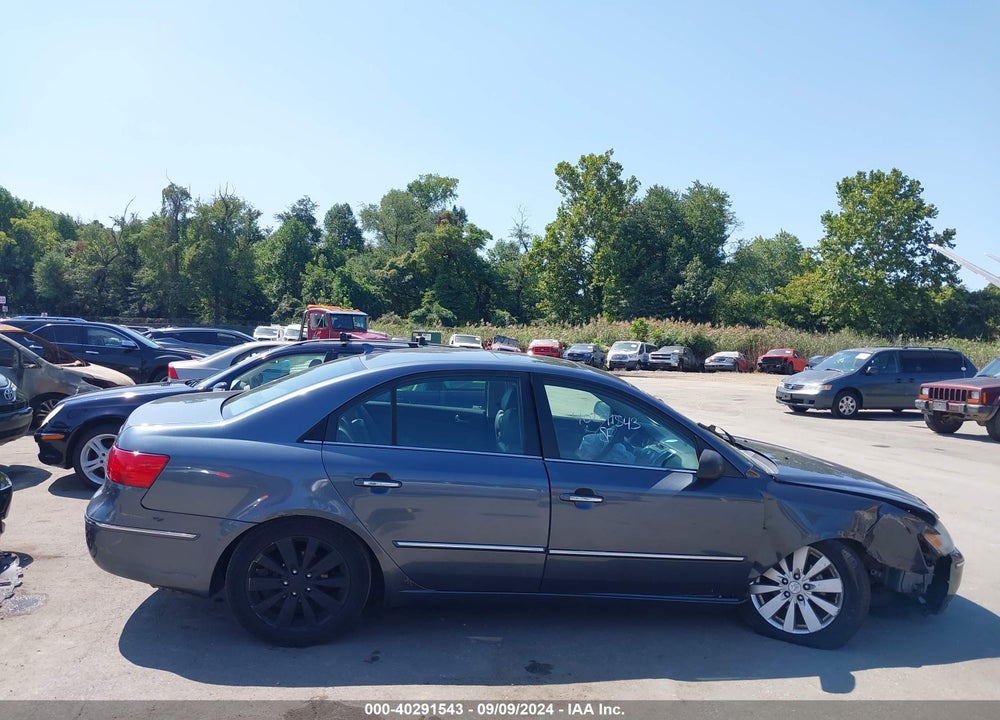 2009 HYUNDAI SONATA LIMITED VIN: 5NPEU46C19H514006