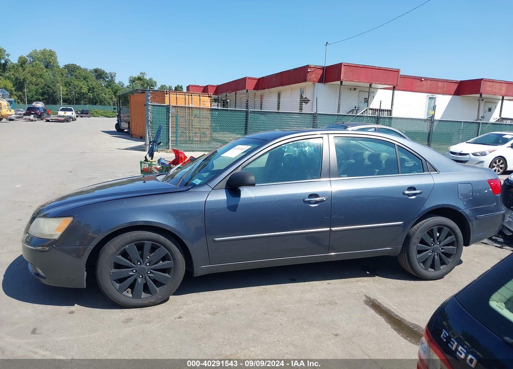 2009 HYUNDAI SONATA LIMITED VIN: 5NPEU46C19H514006