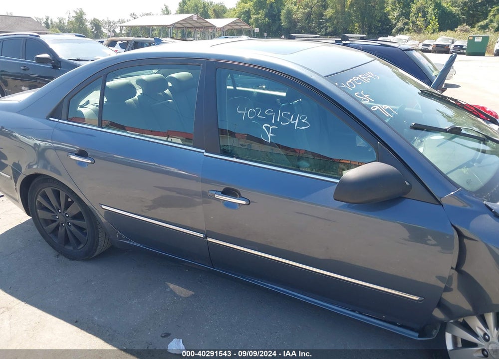 2009 HYUNDAI SONATA LIMITED VIN: 5NPEU46C19H514006
